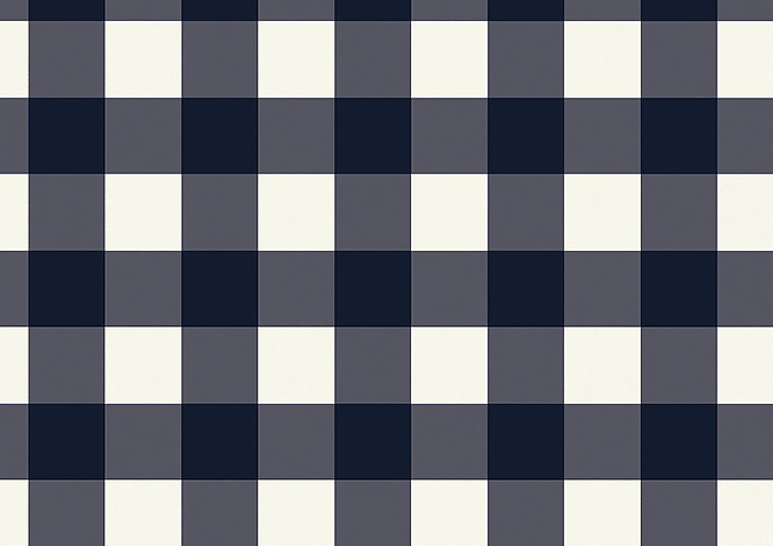 Gingham, Hudds - Roman Blind - Image 7